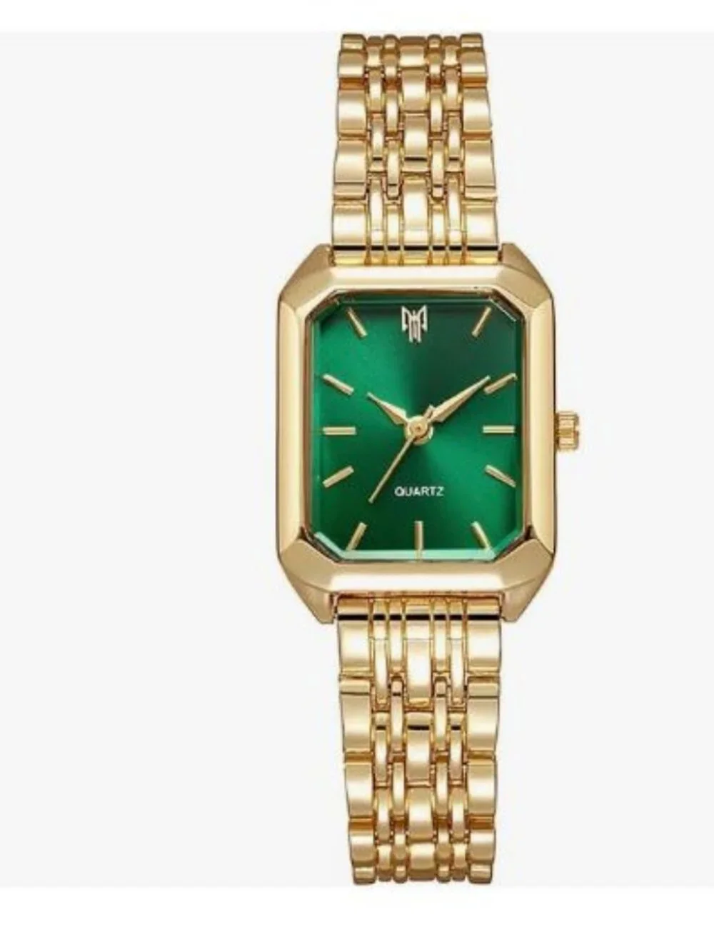 Women’s Square Quartz Watch Steel Strap Casual Fashion Wristwatch